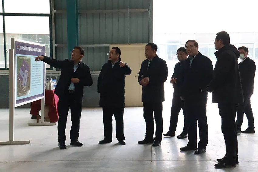 濟(jì)寧市委常委，市政府副市長、黨組副書記王宏偉蒞臨天意機(jī)械調(diào)研大宗固廢項(xiàng)目